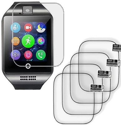 MUTAALI Edge To Edge Screen Guard for GIXON Q18 Android Bluetooth smart watch(Pack of 3)