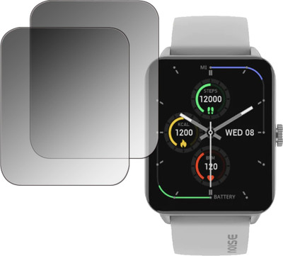 ejzatex Edge To Edge Screen Guard for NOISE COLORFIT ICON 2 VISTA SMARTWATCH(Pack of 2)