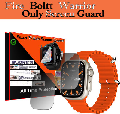 HIDEOUS Edge To Edge Screen Guard for Fire-Boltt Warrior(Pack of 2)