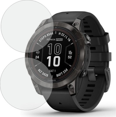 Mobling Edge To Edge Screen Guard for Garmin Fenix 7X Pro Sapphire Solar 51mm(Pack of 2)