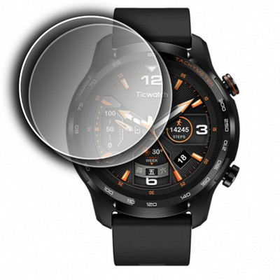 hirdesh Edge To Edge Screen Guard for TicWatch GTW ESIM(Pack of 2)