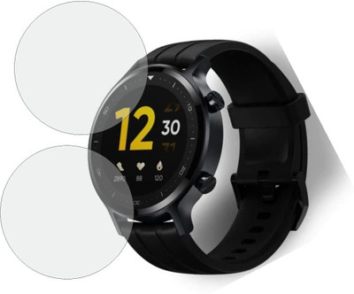 CUBES Edge To Edge Screen Guard for Realme Watch S Master Edition | Soft and Flexible | Touch Sensitive | Unbreakable | Ultra Thin| Edge To Edge TPU Film ( Not Tempered Glass )(Pack of 2)