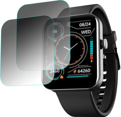 EJZATI Edge To Edge Screen Guard for BOAT WAVE LEAP CALL SMARTWATCH(Pack of 2)