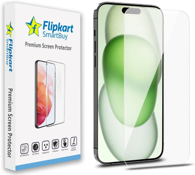 Flipkart SmartBuy Edge To Edge Screen Guard for Apple iPhone 15 Pro Max(Pack of 1)