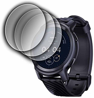 hirdesh Impossible Screen Guard for Motorola Moto Watch 100(Pack of 3)
