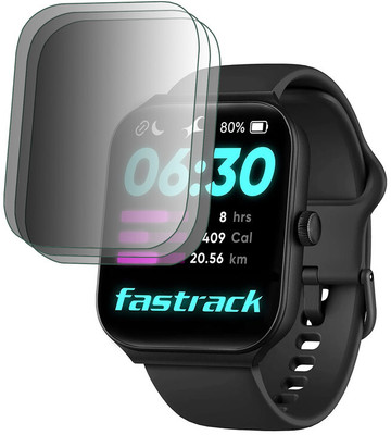YCHROZE Edge To Edge Screen Guard for Fastrack Limitless FS1 FRONT(Pack of 3)
