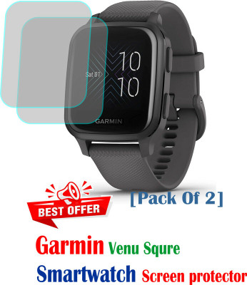 RapTag Edge To Edge Screen Guard for No 1:- Garmin Venu Squre(Pack of 2)