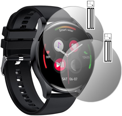 DOUMOF Edge To Edge Screen Guard for Aeofit Polaris Pro SMARTWATCH SCREEN GUARD(Pack of 2)