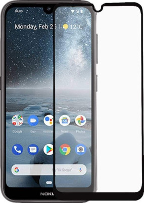 MoreFit Edge To Edge Tempered Glass for Nokia 2.3(Pack of 1)