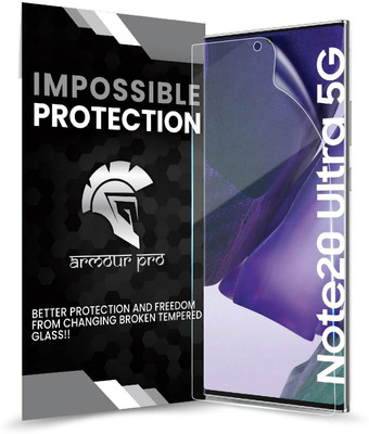 ArmourPro Edge To Edge Screen Guard for Samsung Galaxy Note 20 Ultra 5G, Samsung Note 20 Ultra, 4 Layer Unbreakable Membrane with Easy Installation(Pack of 1)