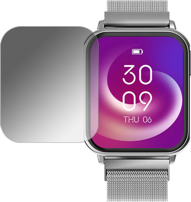 ejzatex Edge To Edge Screen Guard for FIRE BOLTT KING SMARTWATCH SCREEN GUARD(Pack of 1)