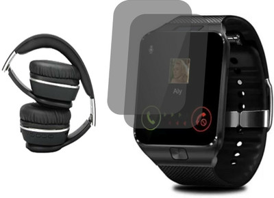 Gangtok Hub Edge To Edge Tempered Glass for Dz09 Smartwatch [Screen Guard Only] _0.0638(Pack of 2)