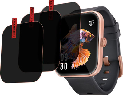 EJZATI Edge To Edge Screen Guard for TITAN TALK S SMARTWATCH SCREEN GUARD(Pack of 3)