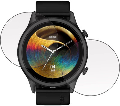 LIGHTWINGS Screen Guard for NoiseFit Evolve 3 Smart Watch (1.4 inch)(Pack of 2)