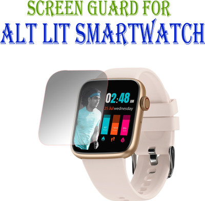 EJZATI Edge To Edge Screen Guard for ALT LIT SMARTWATCH(Pack of 1)