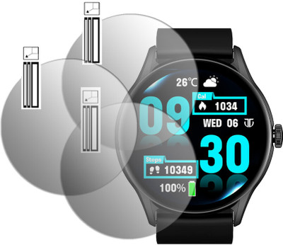 YCHROZE Edge To Edge Screen Guard for Titan Evoke(Pack of 3)