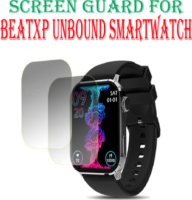 EJZATEX Edge To Edge Screen Guard for BESTXP UNBOUND SMARTWATCH(Pack of 2)