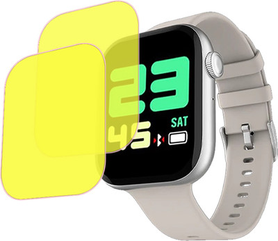 EJZATI Edge To Edge Screen Guard for FIRE BOLTT FIGHTER SMARTWATCH(Pack of 2)