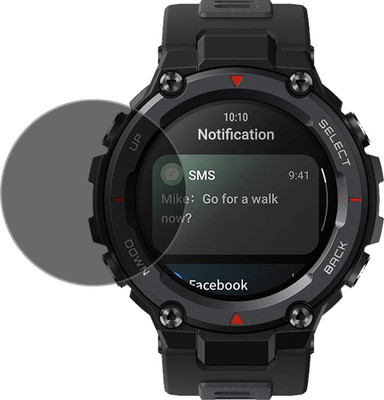 ejzatex Edge To Edge Screen Guard for AMAZFIT T-REX PRO SMARTWATCH(Pack of 1)