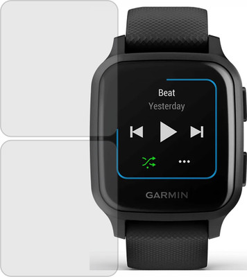 TELTREK Edge To Edge Screen Guard for Garmin Venu Sq Music Edition(Pack of 2)
