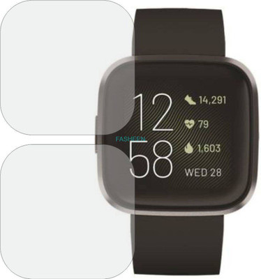 Fasheen Edge To Edge Screen Guard for FITBIT VERSA 2(Pack of 2)