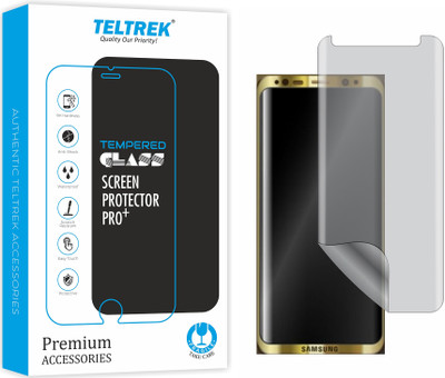 TELTREK Edge To Edge Screen Guard for Samsung Galaxy S8 Edge (Nano Liquid Anti Glare Matte)(Pack of 1)