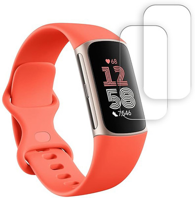 ARBAN Edge To Edge Screen Guard for Fitbit Charge 6 smartwatch SMARTWATCH SCREEN GUARD(Pack of 2)