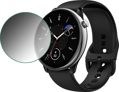 EJZATEX Edge To Edge Screen Guard for AMAZFIT GTR MINI SMARTWATCH(Pack of 1)