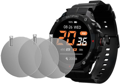 YCHROZE Edge To Edge Screen Guard for Cult Sport Ranger XR(Pack of 3)