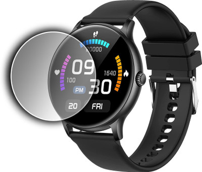 ejzatex Edge To Edge Screen Guard for FIRE BOLTT NINJA TALK SMARTWATCH(Pack of 1)