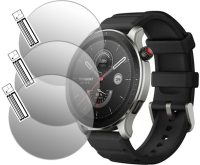YCHROZE Edge To Edge Screen Guard for AMAZFIT GTR 4(Pack of 3)