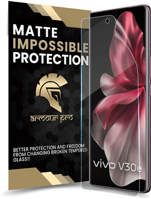ArmourPro Edge To Edge Screen Guard for Vivo V30e 5G, Vivo V30e, V30e, V30e 5G, ( Not a Tempered Glass, it’s a Matte Nano Fiber Guard)(Pack of 1)