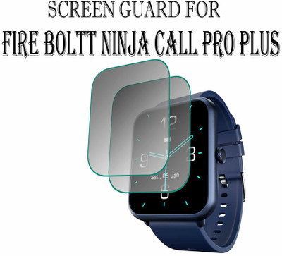 hirdesh Edge To Edge Screen Guard for Fire-Boltt Ninja Call Pro Plus 1.83(Pack of 2)