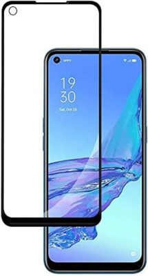 Vigorous Edge To Edge Tempered Glass for Oppo A32(Pack of 1)