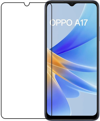 jptouch Edge To Edge Screen Guard for OPPO A17 Mobile Tempered Glass Plastic And Fiber Impossible SCREEN GUARD OPPO A17(Pack of 1)