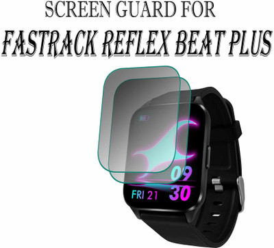 YCHROZE Edge To Edge Screen Guard for Fastrack Reflex Beat+ 1.69(Pack of 2)