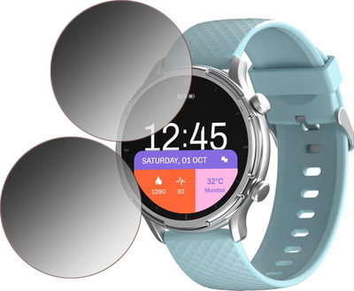 EJZATI Edge To Edge Screen Guard for FITSHOT SATURN SMARTWATCH(Pack of 2)