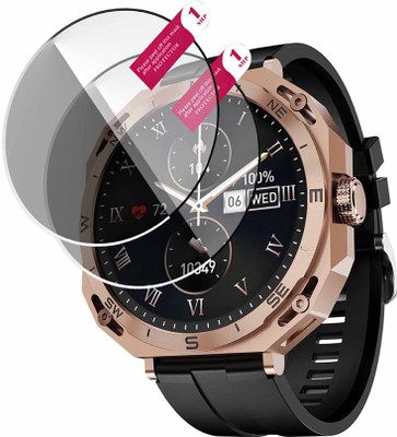 daffin Edge To Edge Screen Guard for boAt Enigma Z2 smart watch(Pack of 2)