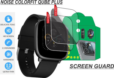FINCH Edge To Edge Screen Guard for NOISE COLORFIT QUBE PLUS(Pack of 2)
