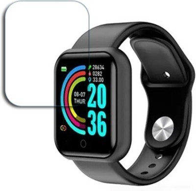 Aleena Edge To Edge Screen Guard for D20 Unisex Smartwatch 0.184(Pack of 1)