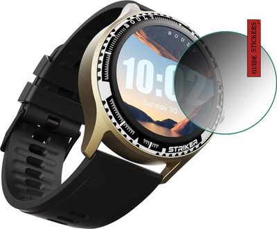 EJZATI Edge To Edge Screen Guard for BOULT STRIKER SMARTWATCH(Pack of 1)