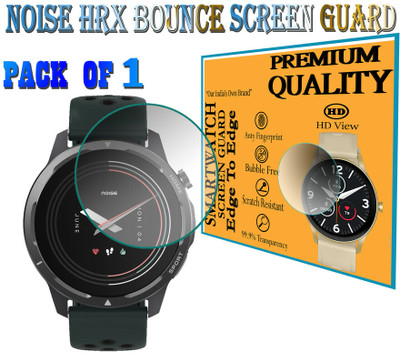 daffin Edge To Edge Screen Guard for Noise HRX Bounce(Pack of 1)