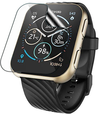 Enlinea Edge To Edge Screen Guard for Motorola Moto Watch 200(Pack of 5)