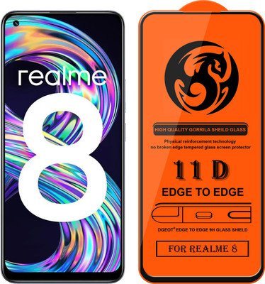 HQ Protection Edge To Edge Screen Guard for Realme 8(Pack of 1)