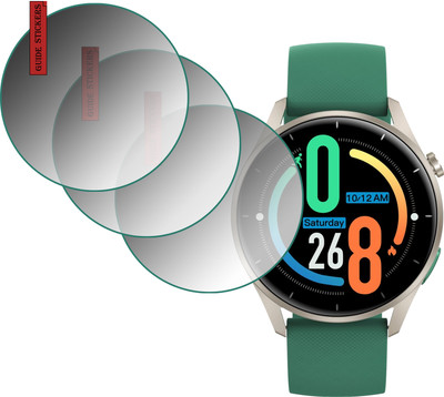 EJZATI Edge To Edge Screen Guard for NOISE NOISEFIT CREW SMARTWATCH(Pack of 3)