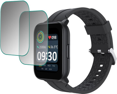 hirdesh Edge To Edge Screen Guard for Realme TechLife Watch SZ100(Pack of 2)