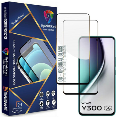 MyShieldKart Edge To Edge Screen Guard for Vivo Y300 5G(6.67 Inch)(Pack of 2)