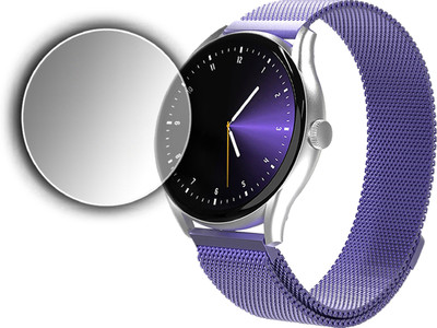 EJZATI Edge To Edge Screen Guard for FITSHOT ASTER SMARTWATCH(Pack of 1)