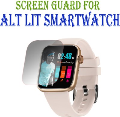 ejzatex Edge To Edge Screen Guard for ALT LIT SMARTWATCH(Pack of 1)