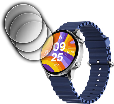 EJZATI Edge To Edge Screen Guard for AMBRANE WISE ROAM 2 SMARTWATCH(Pack of 3)